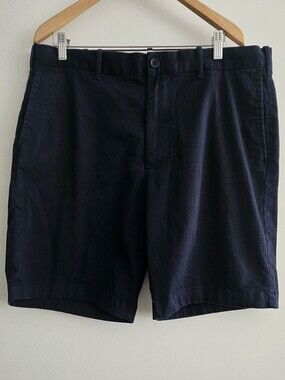 J. Crew Factory 9" Flex Chino Short Size 36 Navy